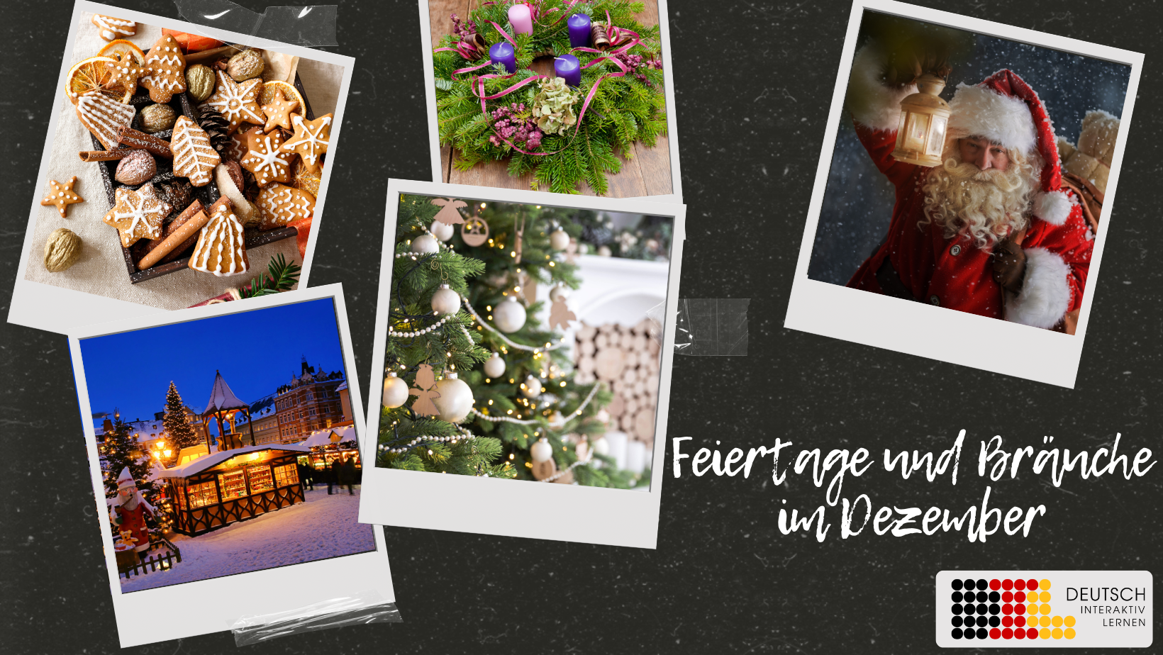 Feiertage und Bräuche im Dezember